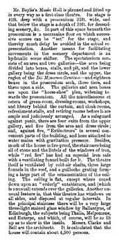 News of the opening of the new theatre, as printed in the 13th September 1867 edition of <i>The Building News</i>, courtesy University of Toronto (305KB PDF)