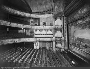 Auditorium from House Left as photographed in 1930, courtesy Canmore/Historic Environment Scotland (JPG)