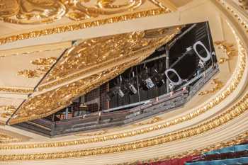 Theatre Royal, Glasgow, United Kingdom: outside London: Lighting Position in Ceiling Dome