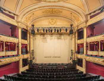 Theatre Royal, Glasgow, United Kingdom: outside London: Proscenium from Dress Circle Front