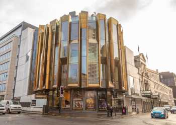 Theatre Royal, Glasgow, United Kingdom: outside London: Golden Crown Extension as seen from Cowcaddens Road, completed in 2014