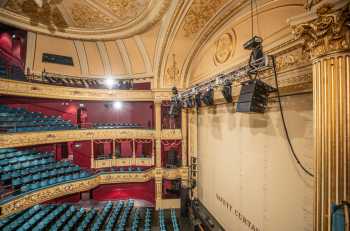 Theatre Royal, Glasgow, United Kingdom: outside London: Auditorium from Upper Circle Box at House Right