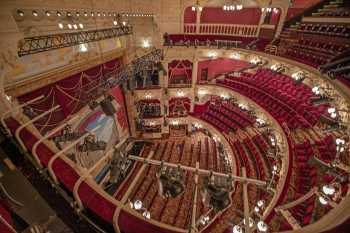 Theatre Royal, Newcastle upon Tyne, United Kingdom: outside London: Gallery Left, showing lighting positions