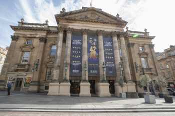 Theatre Royal, Newcastle upon Tyne, United Kingdom: outside London: Main Façade, from left side