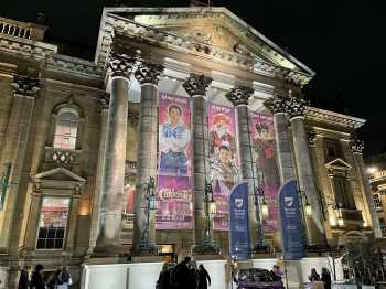 Theatre Royal, Newcastle upon Tyne, United Kingdom: outside London: Façade at night