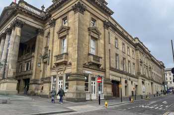 Theatre Royal, Newcastle upon Tyne, United Kingdom: outside London: Grey Street and Shakespeare Street corner