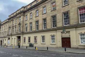 Theatre Royal, Newcastle upon Tyne, United Kingdom: outside London: Stage Door on Shakespeare Street
