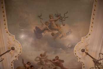 Theatre Royal, Newcastle upon Tyne, United Kingdom: outside London: Lobby ceiling mural