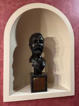 Theatre Royal, Newcastle upon Tyne, United Kingdom: outside London: Frank Matcham Bust, located on Main House Staircase