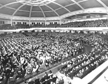 Interior of the San Antonio Municipal Auditorium - date unknown (JPG)