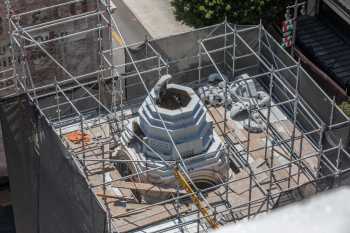 Tower Theatre, Los Angeles: Clock Tower Cap Installation (August 2020)