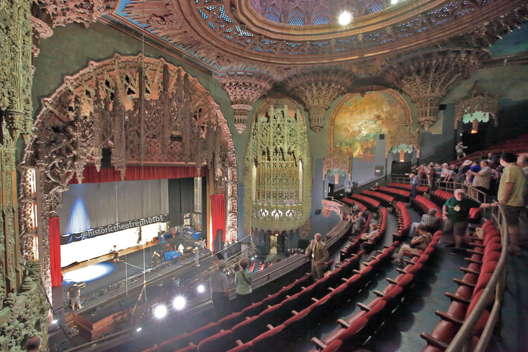 The 1927 Auditorium, designed by architect C. Howard Crane