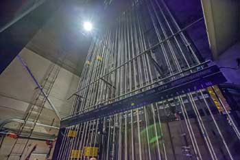 United Theater on Broadway, Los Angeles, Los Angeles: Downtown: Counterweight Wall Stage Left