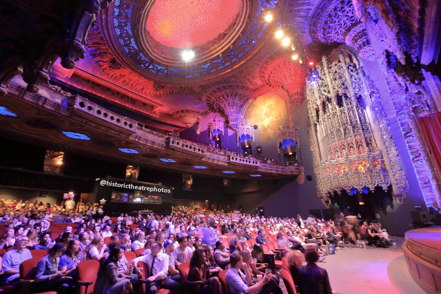 The United Theater on Broadway, Los Angeles: Election Night 2016 audience
