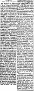 News of the opening of the new music hall, as reported in the 22nd October 1853 edition of the <i>Lancaster Gazette</i> (2.1MB PDF)