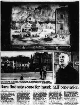 News of the act drop rediscovered in 2000 during fundraising efforts (210KB PDF)