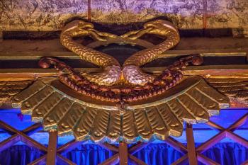 Vista Theatre, Los Feliz, Los Angeles: Greater Metropolitan Area: Organ Grille closeup