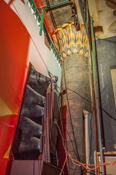 Vista Theatre, Los Feliz: Stage Right Proscenium Arch pillar