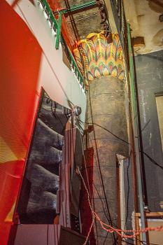 Vista Theatre, Los Feliz, Los Angeles: Greater Metropolitan Area: Stage Right Proscenium Arch pillar