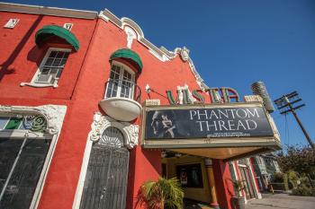 Vista Theatre, Los Feliz, Los Angeles: Greater Metropolitan Area: Exterior left from street