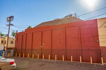 Vista Theatre, Los Feliz: Exterior rear wall