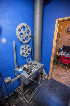 Vista Theatre, Los Feliz, Los Angeles: Greater Metropolitan Area: Splicing table