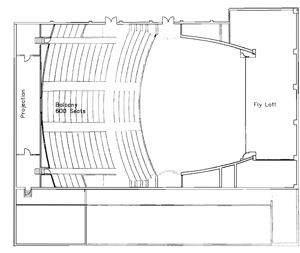 Upper Blacony Level Plan