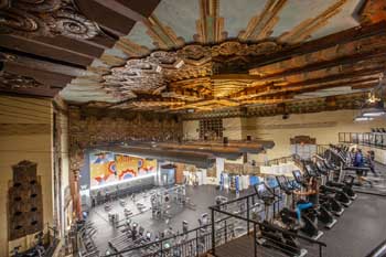 Warner Theatre, Huntington Park, Los Angeles: Greater Metropolitan Area: Balcony Lef