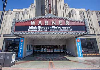 Warner Theatre, Huntington Park: Marquee And Entrance (March 2019)