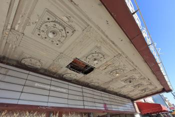 Warner Theatre, Huntington Park, Los Angeles: Greater Metropolitan Area: Marquee Underside