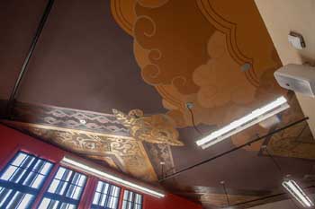 Warner Theatre, Huntington Park, Los Angeles: Greater Metropolitan Area: Lounge Ceiling