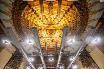 Warner Theatre, Huntington Park, Los Angeles: Greater Metropolitan Area: Ceiling From Below