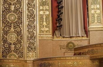 Warner Theatre, Washington D.C., Washington DC: Balcony Right Box Closeup