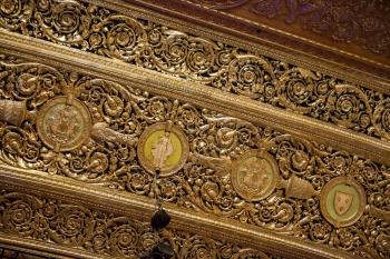 Warner Theatre, Washington D.C., Washington DC: Central Proscenium Closeup