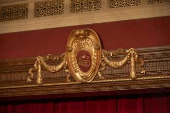 Wilshire Ebell Theatre, Los Angeles, Los Angeles: Greater Metropolitan Area: Proscenium Arch Top Center Closeup