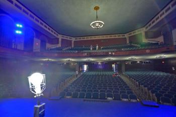 Wilshire Ebell Theatre, Los Angeles: Auditorium with Ghost Light