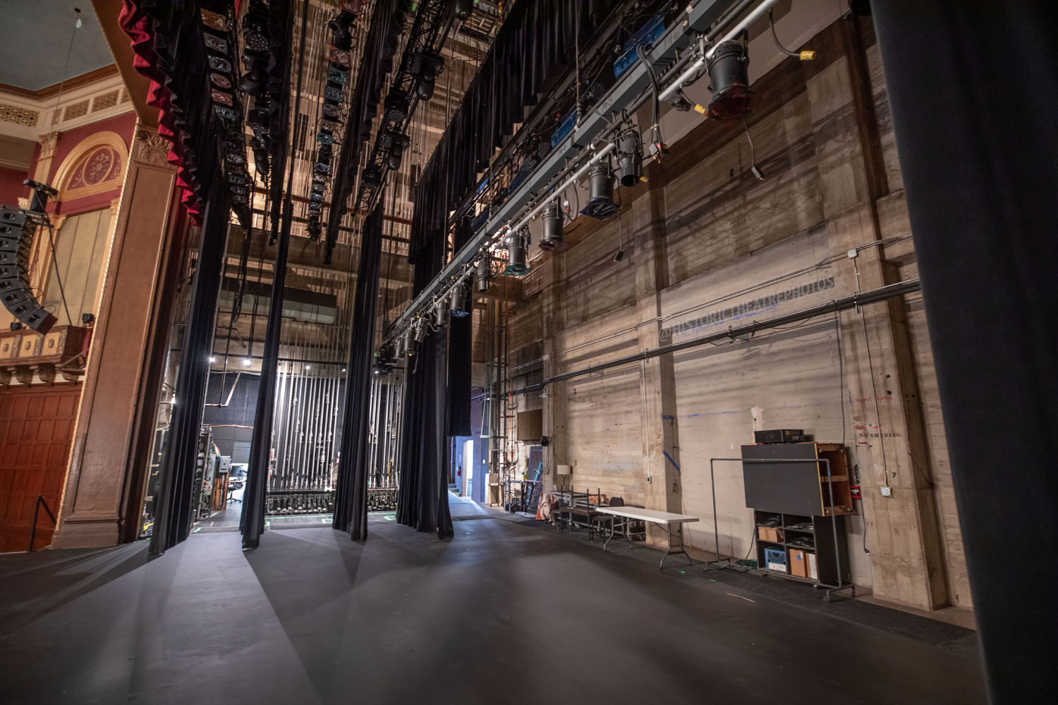 Backstage Theatre Wings Backstage Theatre Wings