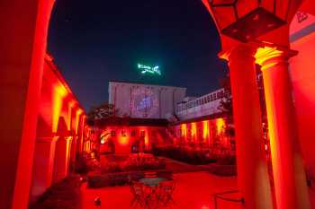 Wilshire Ebell Theatre, Los Angeles, Los Angeles: Greater Metropolitan Area: Looking into the Ebell’s Courtyard