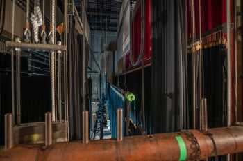 Wilshire Ebell Theatre, Los Angeles: Stage from Fly Floor
