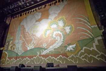 The Wiltern, Koreatown, Los Angeles: Greater Metropolitan Area: Fire Curtain Closeup