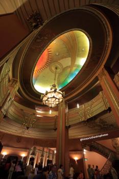 The Wiltern, Koreatown, Los Angeles: Greater Metropolitan Area: Lobby Ceiling 1