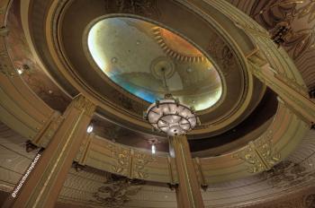 The Wiltern, Koreatown, Los Angeles: Greater Metropolitan Area: Lobby Ceiling 2