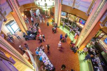 The Wiltern, Koreatown, Los Angeles: Greater Metropolitan Area: Lobby From Mezzanine