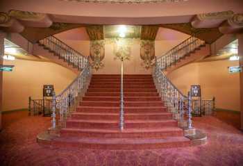 The Wiltern, Koreatown, Los Angeles: Greater Metropolitan Area: Stairs To Mezzanine Level