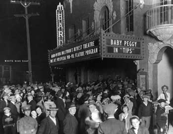 Opening night, October 1923