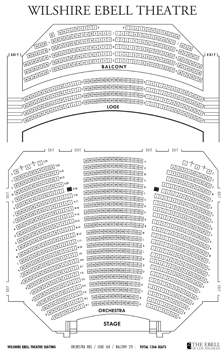 The Wilshire Ebell Theatre Seating Chart